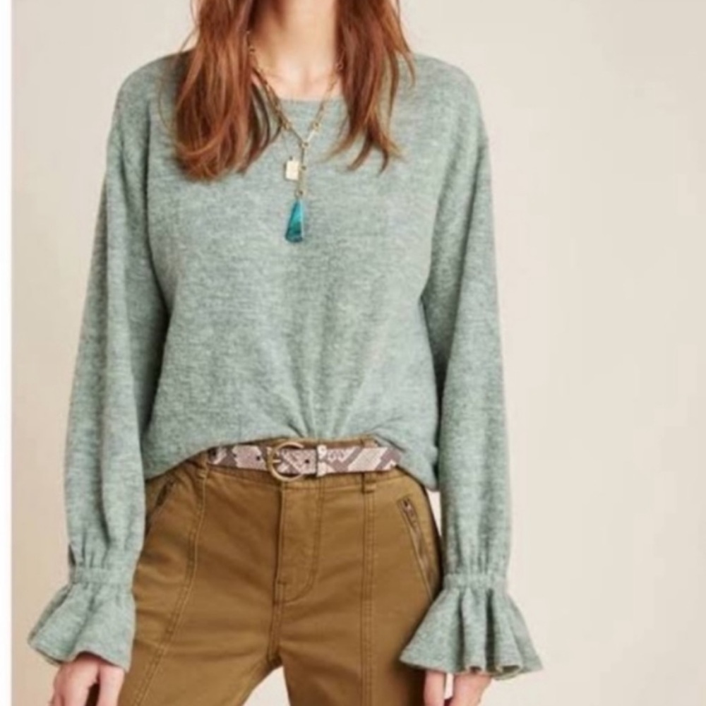 Eri + Ali “Sasha” Hacci Bell Sleeve Sweater